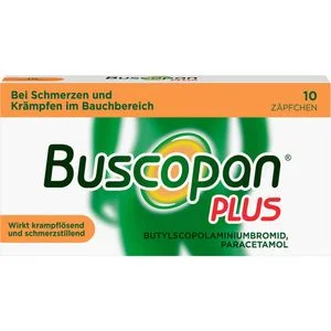 BUSCOPAN plus Suppositorien 10 St