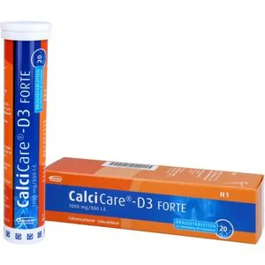 CALCICARE D3 forte Brausetabletten 20 St