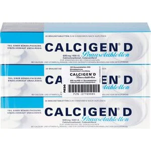 CALCIGEN D 600 mg/400 I.E. Brausetabletten 120 St