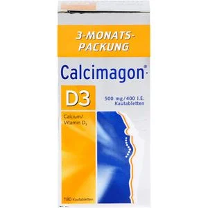 CALCIMAGON D3 Kautabletten 180 St