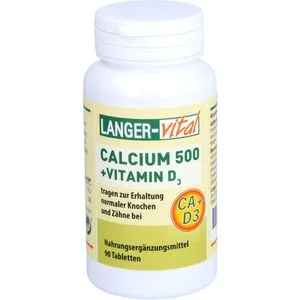 CALCIUM 500 mg+D3 10 μg Tabletten 90 St