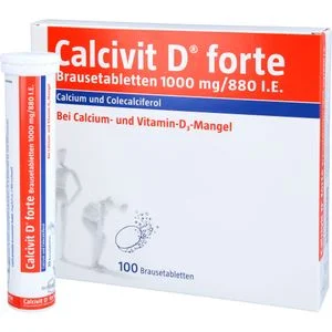 CALCIVIT D forte Brausetabletten 100 St