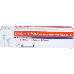 CALCIVIT D forte Brausetabletten 20 St