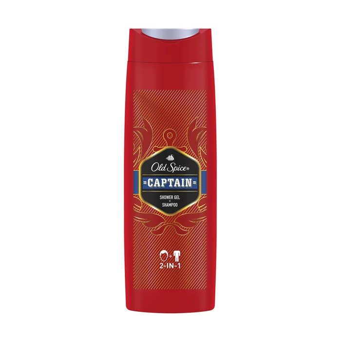 Captain 2In1 Duschgel 400 ml Gel
