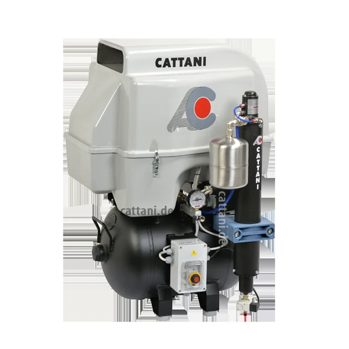 Cattani 3-Zylinder-Kompressor CAD/CAM mit Gehäuse 230V