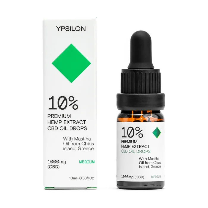 CBD 10 % Medium mit Chios Mastiha-Öl 10 ml Öl