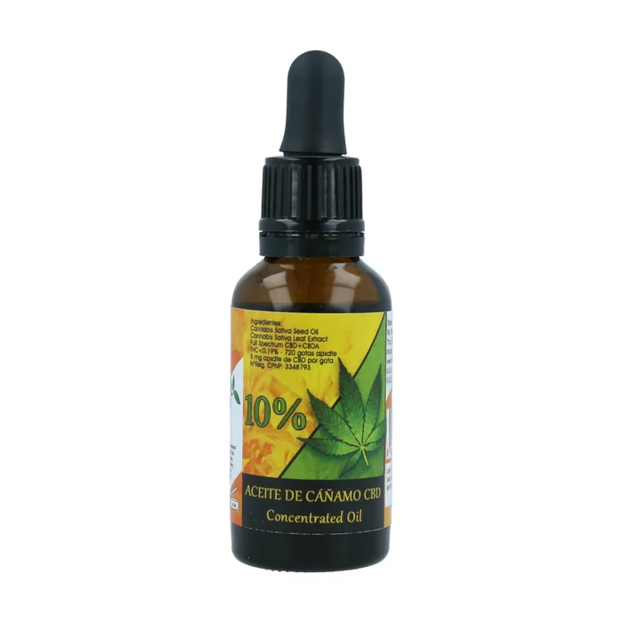 CBD Hanföl 10% 30 ml Öl