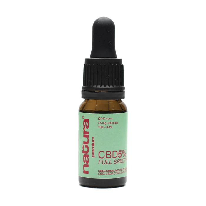 CBD Hanföl 5% 10 ml Öl
