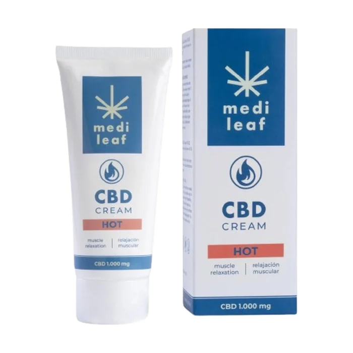 CBD-Wärmeeffektcreme 75 ml Sahne
