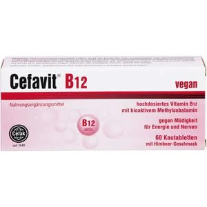 CEFAVIT B12 Kautabletten 60 St