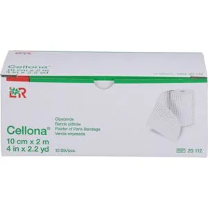 CELLONA Gipsbinden 10 cmx2 m 2X5 St