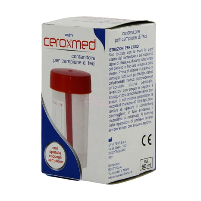 Ceroxmed Stuhlbehälter 1 Einheit