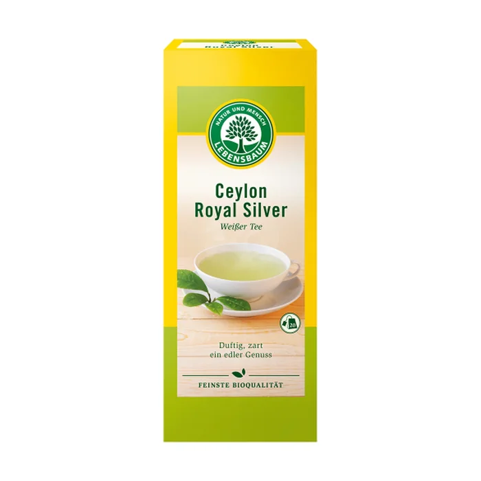 Ceylon Royal Silver Weißer Tee 20 Infusionsbeutel à 1.5G