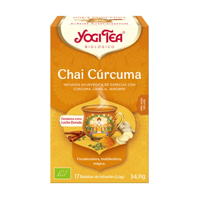 Chaï Kurkuma BIO 17 Infusionsbeutel à 2G