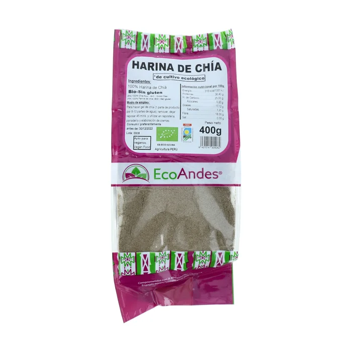 Chia-Mehl 400 G Pulver