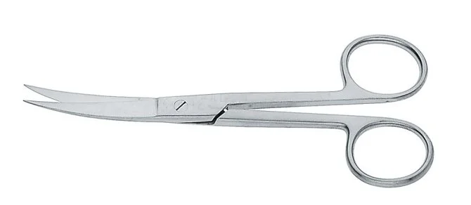 Chirurgische Scheren – gebogen spitz/spitz | 14.5 cm