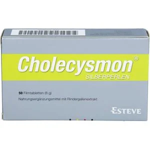 CHOLECYSMON Silberperlen 50 St