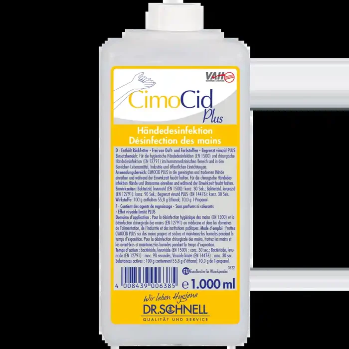 CIMOCID PLUS Spenderflasche EURO 1000 ml