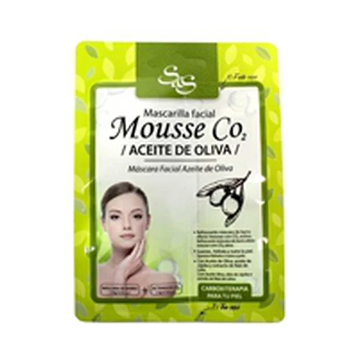 CO2 Mousse Maske mit Olivenöl 1 Einheit
