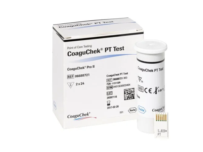 CoaguChek PT zu CoaguChek® Pro II