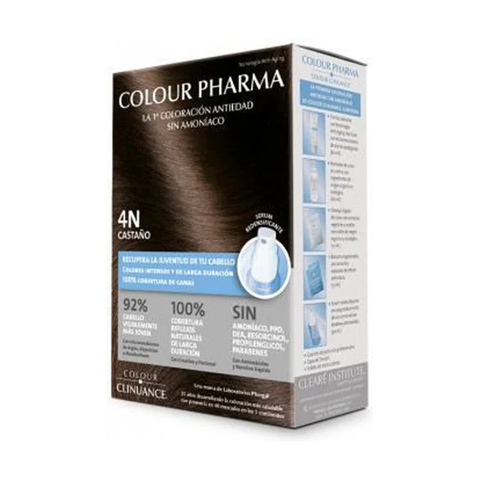 Color Pharma 4N Brown Haarfärbemittel 1 Einheit