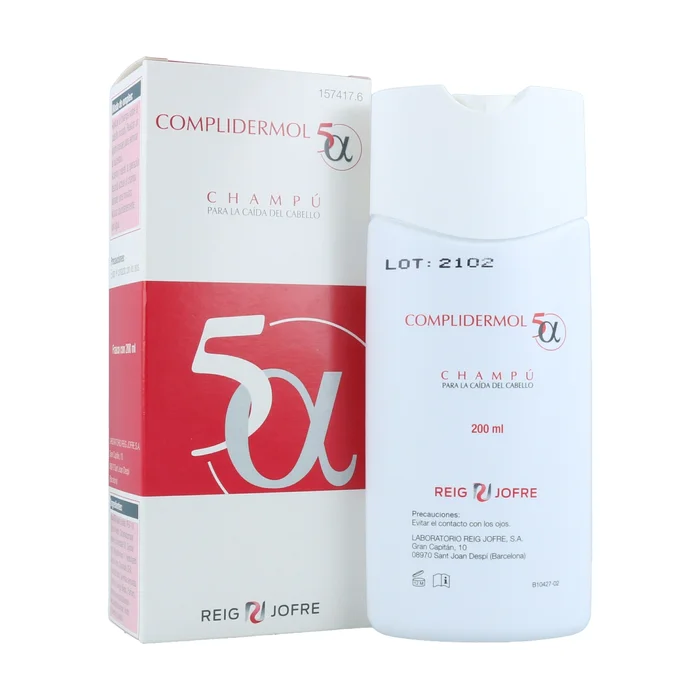 Complidermol 5 Α Anti-Haarausfall-Shampoo 200 ml