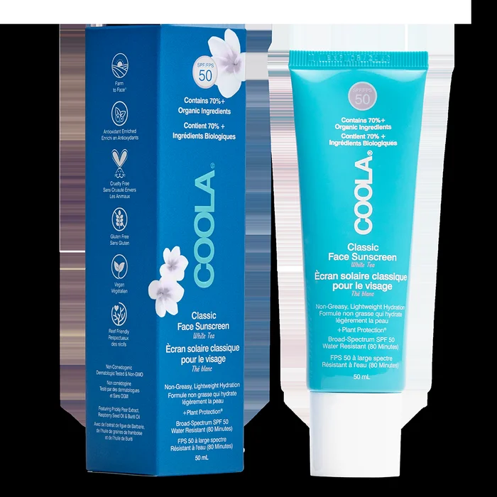 Coola Classic Face Lotion White Tea SPF 50