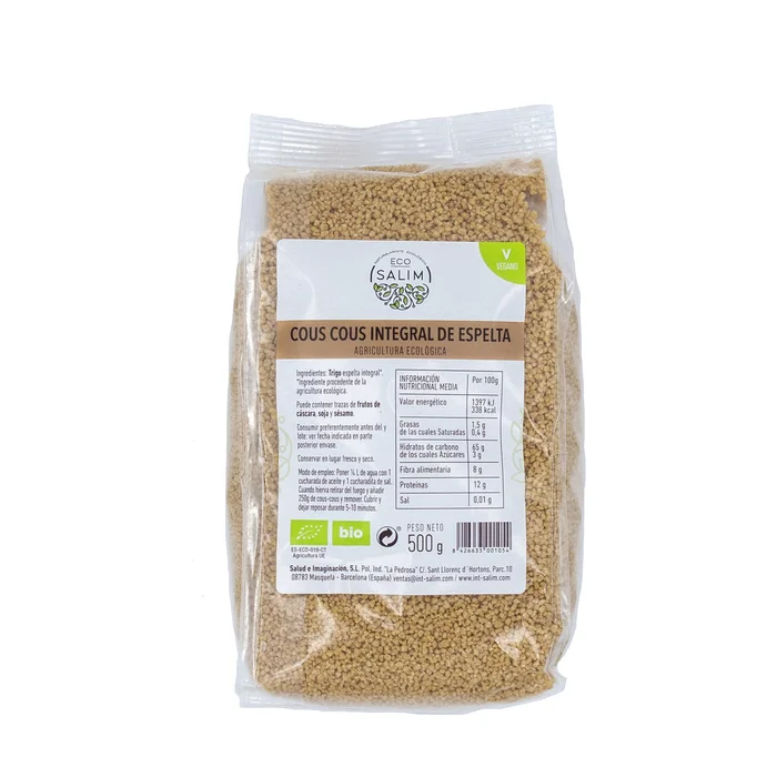 Cous Cous Integral de Espelta Eco 500 G