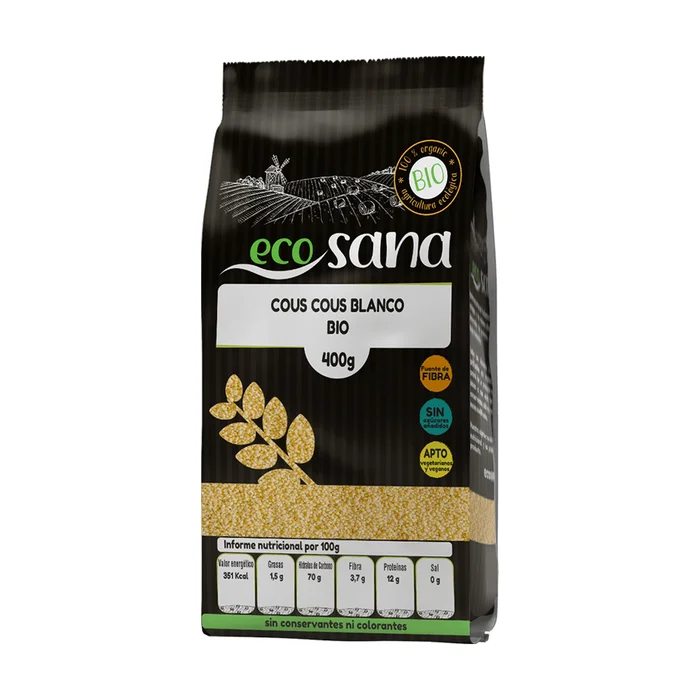 Cous Cous White Bio 400 G