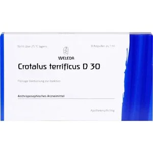 CROTALUS TERRIFICUS D 30 Ampullen 8X1 ml