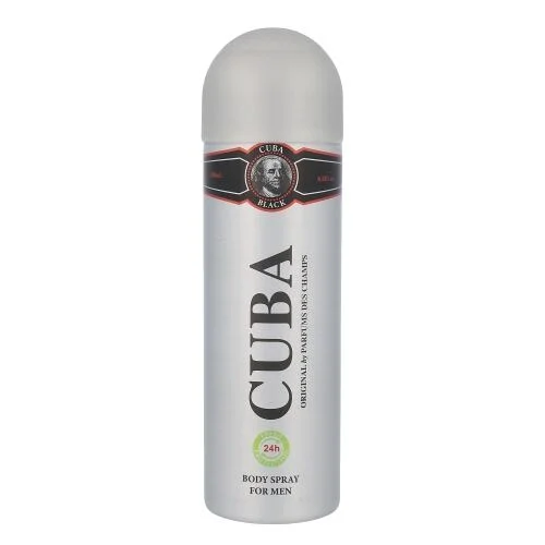 Cuba Black Deodorant Spray 200 ml (man)