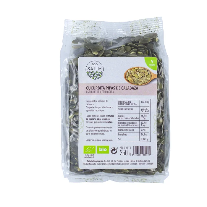 Cucurbita Bio-Kürbiskerne 250 G