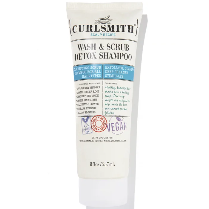 Curlsmith Wash & Scrub Detox Shampoo 237 ml