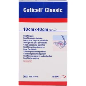 CUTICELL Classic Wundgaze 10×40 cm 10 St