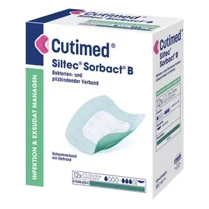Cutimed Siltec Sorbact B 10 x 10 cm, 6 x 6 cm