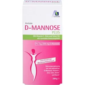 D-MANNOSE Plus 2000 mg m.Vit.u.Mineralstoffe Pulv. 250 g