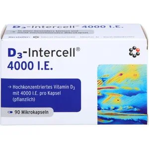 D3-INTERCELL 4.000 I.E. Kapseln 90 St