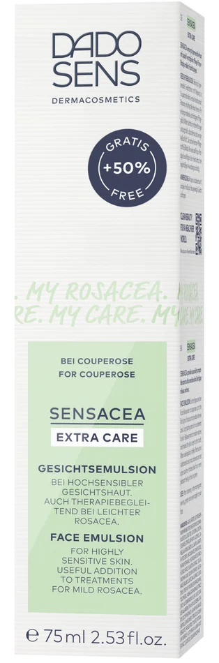 DADO SENS SENSACEA EXTRA CARE GESICHTSEMULSION Sondergröße 75ml