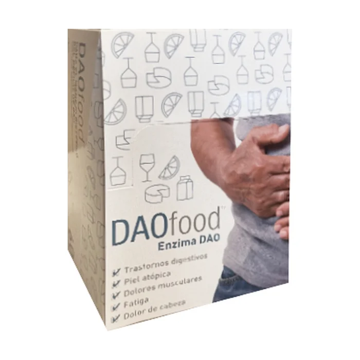DAOfood-Packung mit Spender 12 Einheiten mit 60 Tabletten