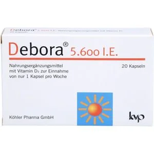DEBORA 5.600 I.E. Kapseln 20 St