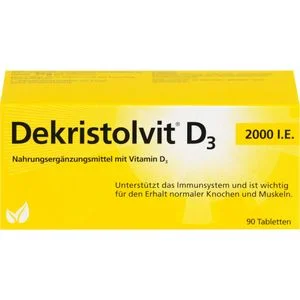 DEKRISTOLVIT D3 2.000 I.E. Tabletten 90 St