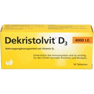 DEKRISTOLVIT D3 4.000 I.E. Tabletten 30 St