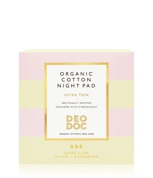 DeoDoc Organic cotton Night pad Tampon