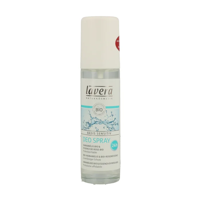 Deodorant Spray 24H Hamamelis + Bio-Rosen 75 ml