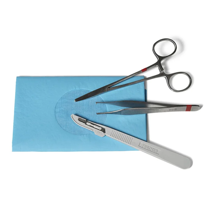 Dermatologie-Set, steril VE = 15 Sets