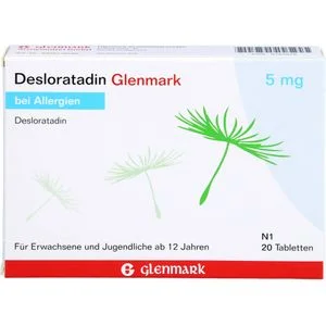 DESLORATADIN Glenmark 5 mg Tabletten 20 St