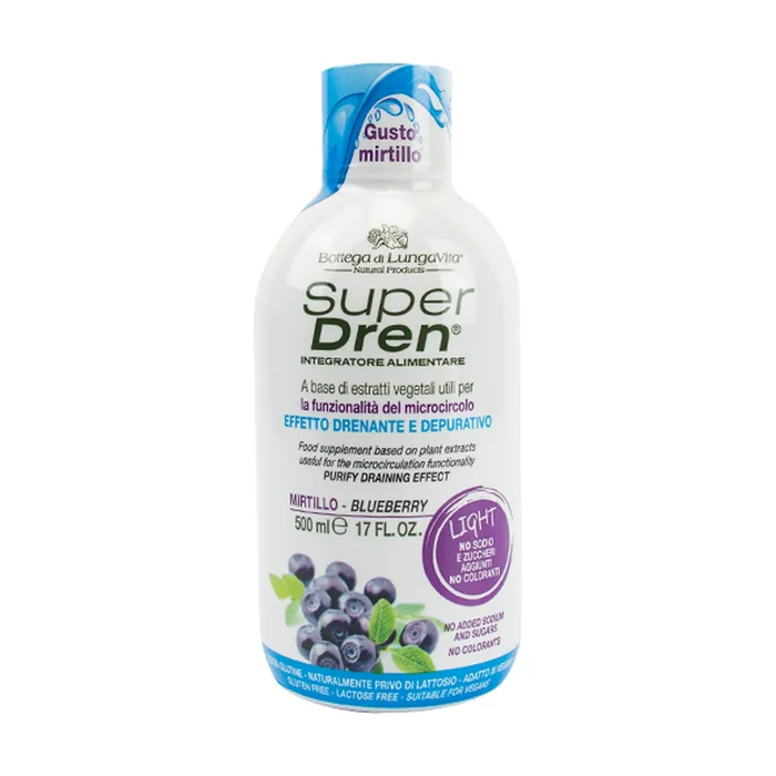 Detox Light Sirup mit Blaubeeren 500 ml