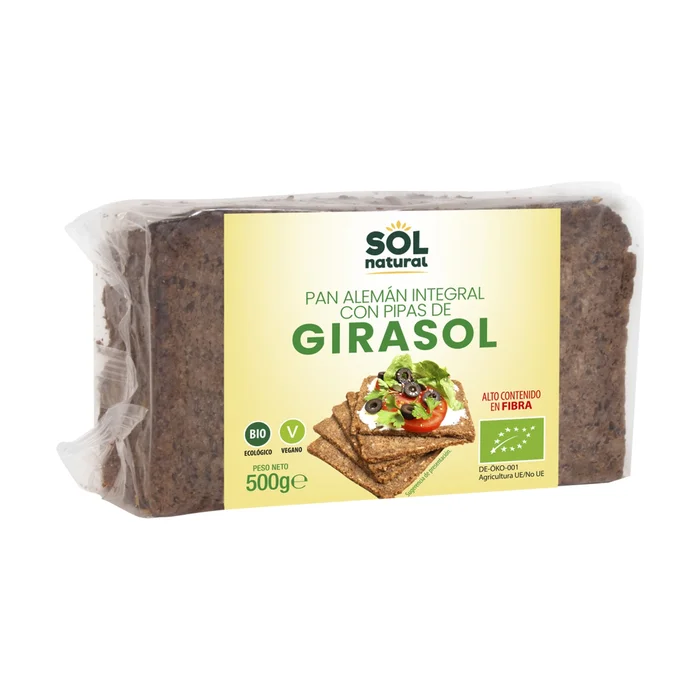 Deutsches Brot mit Sonnenblumenkernen 500 G
