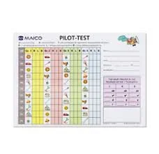 Diatec Tonaudiogrammblock für MAICO Piloten-Hörtest