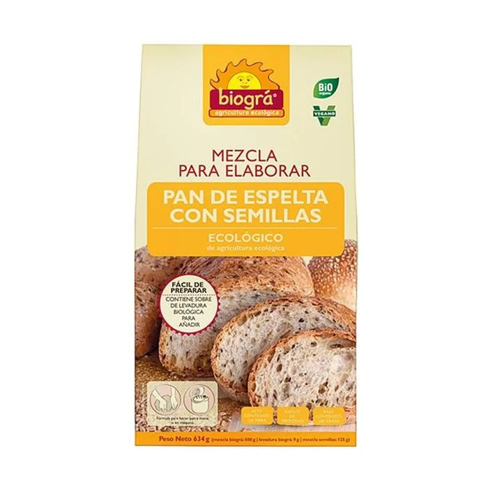 Dinkelbrotmischung mit Samen 635 G